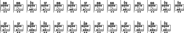 A-Tisket, A-Tasket Tab for 12 Hole Ocarina