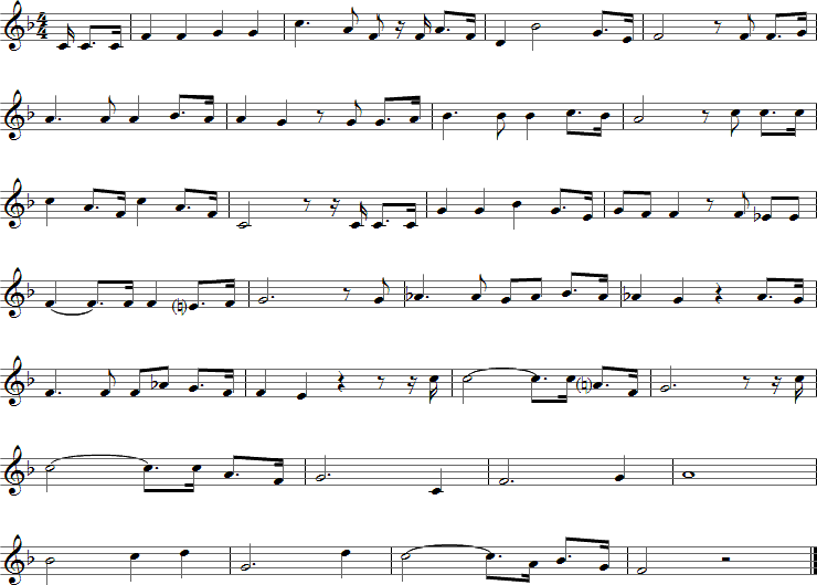 La Marseillaise Sheet Music for Ocarina